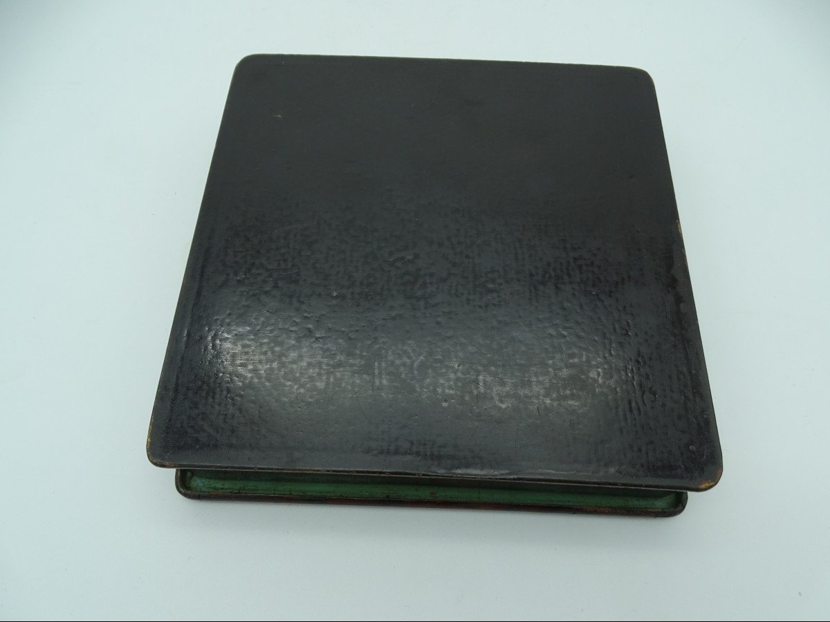 Coffret En carton bouilli  1900-photo-3
