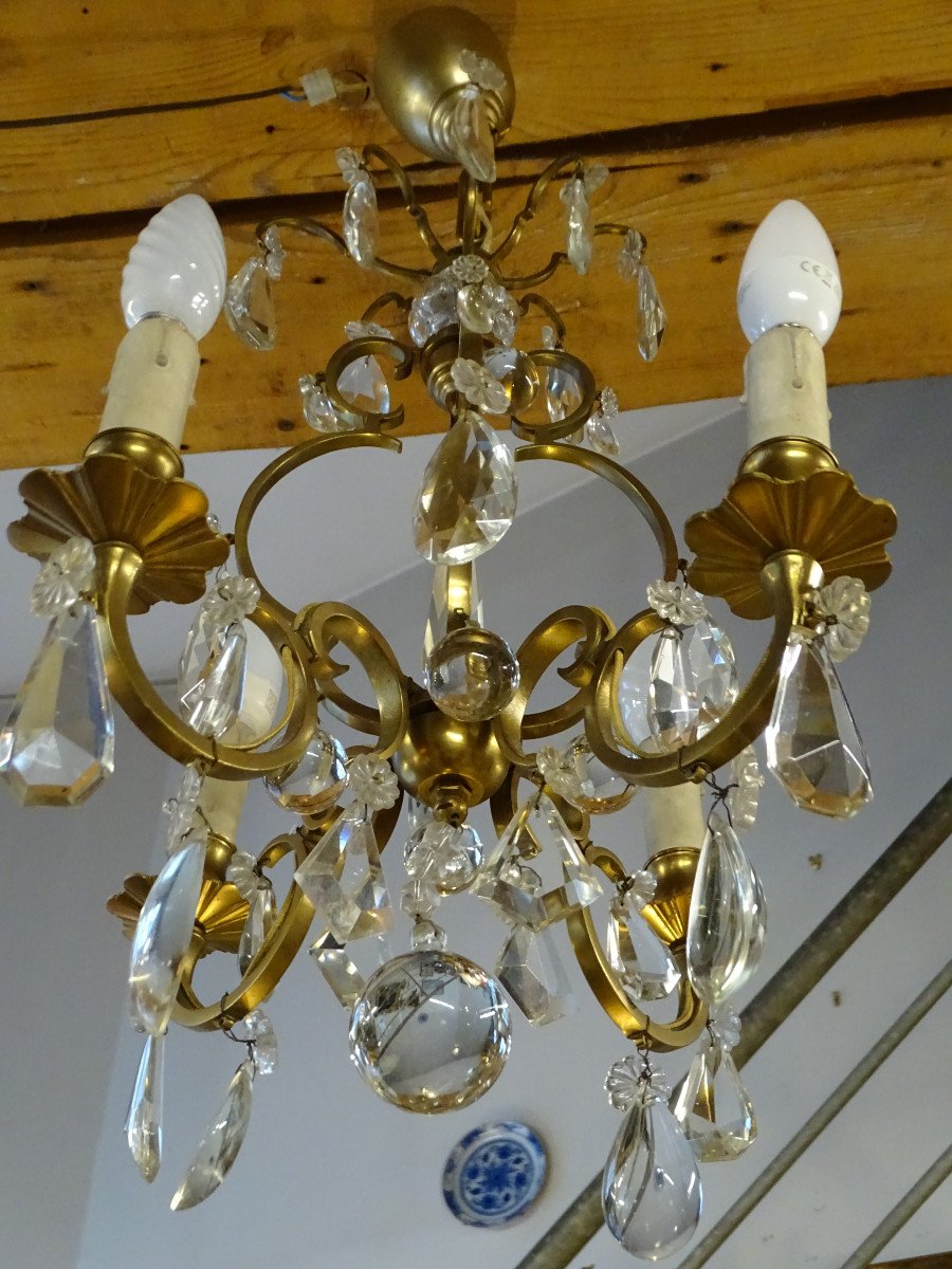 Pair Of Small Chandeliers  End Of The 19th-photo-3