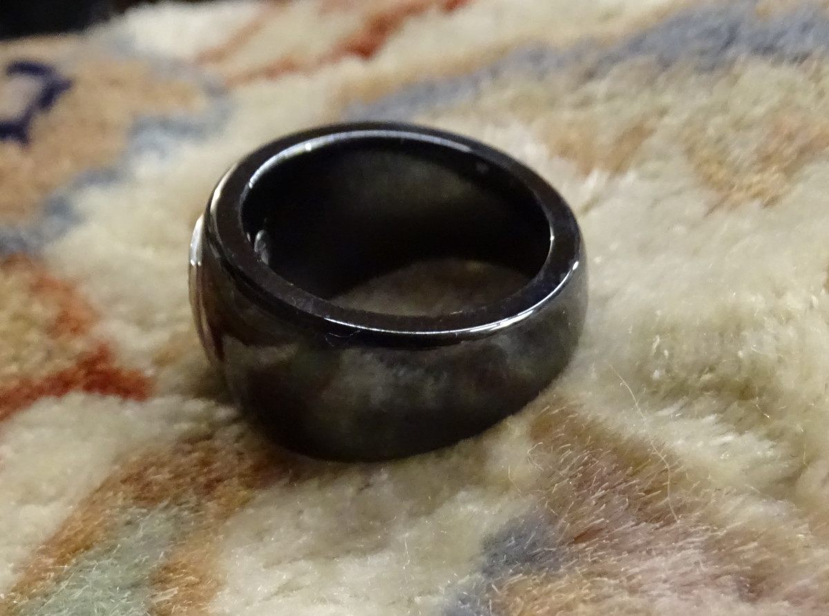  Guy Laroche Diamond And Ceramic Ring-photo-4