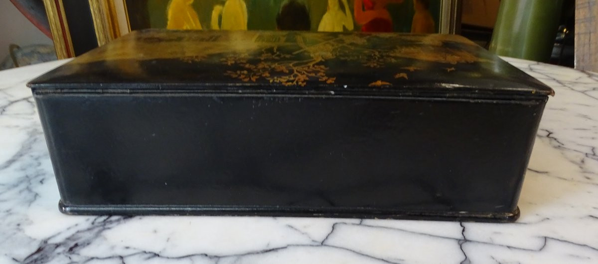 Coffret En papier mâché  Fin 19ème/1900-photo-2