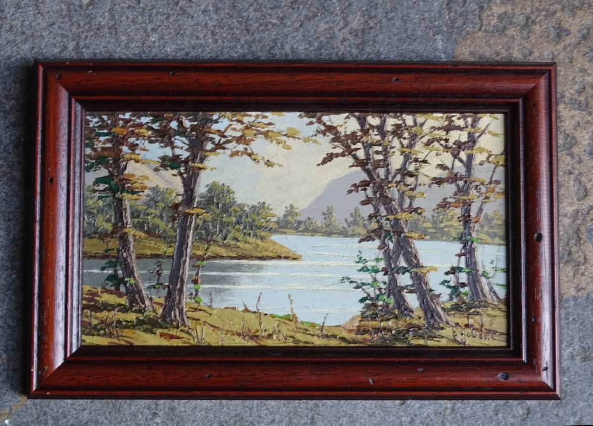 Paul Gobert 2 Small Paintings 20th-photo-2