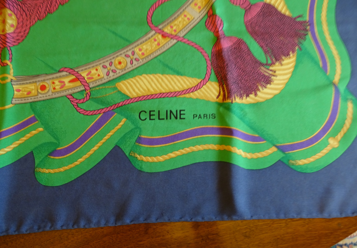 Céline Silk Scarf-photo-2