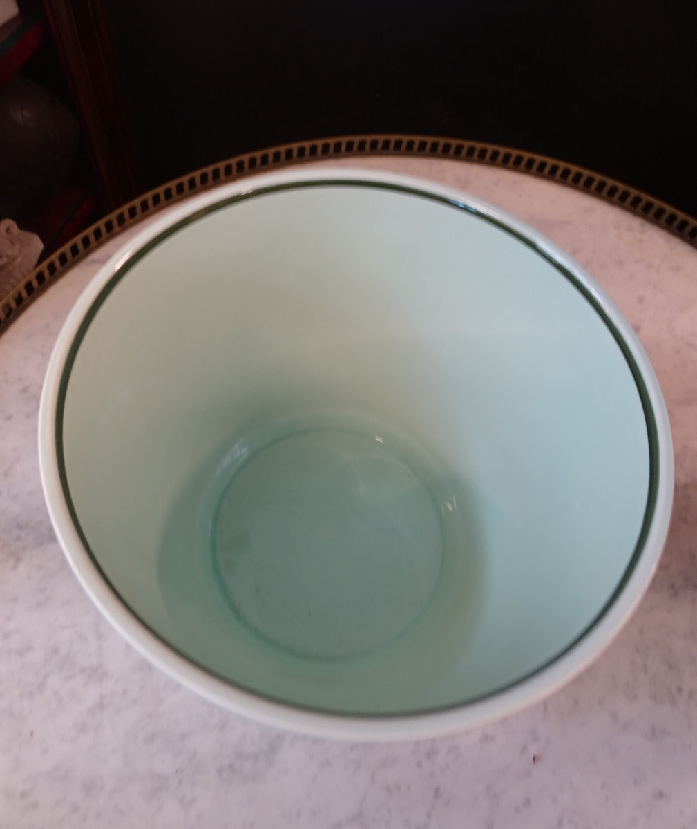 Villeroy & Boch cache-pot  au paon 20ème-photo-3