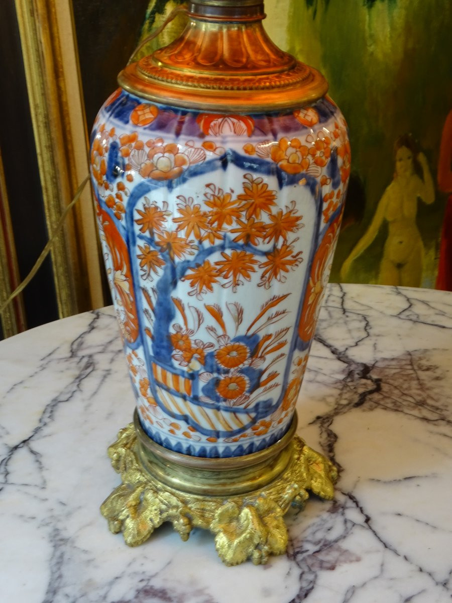 Imari Lamp 19th-photo-2