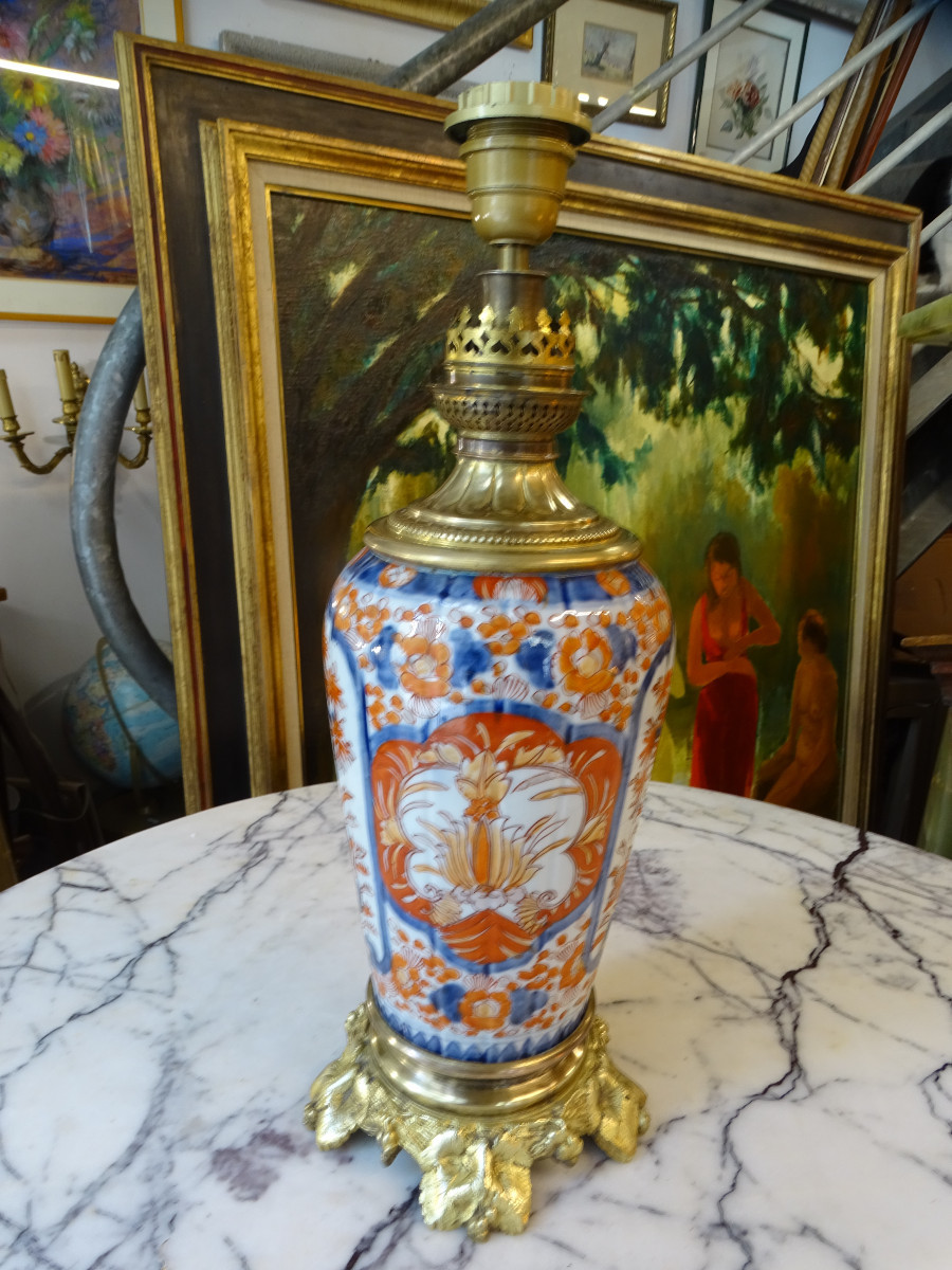 Imari Lamp 19th-photo-1