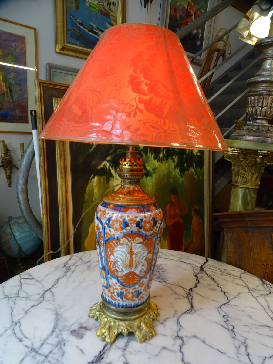 Imari Lamp 19th-photo-2