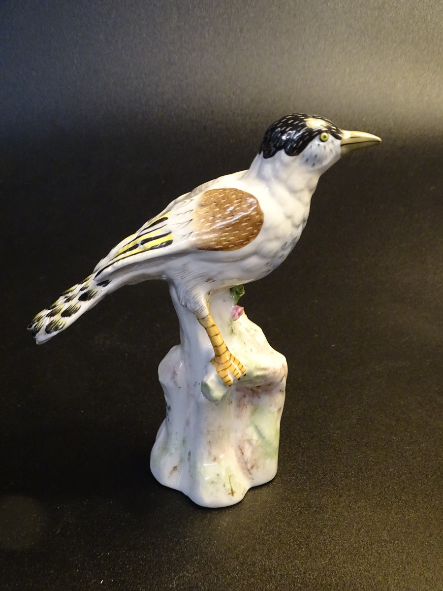 Porcelain Bird Late 19th/1900-photo-3