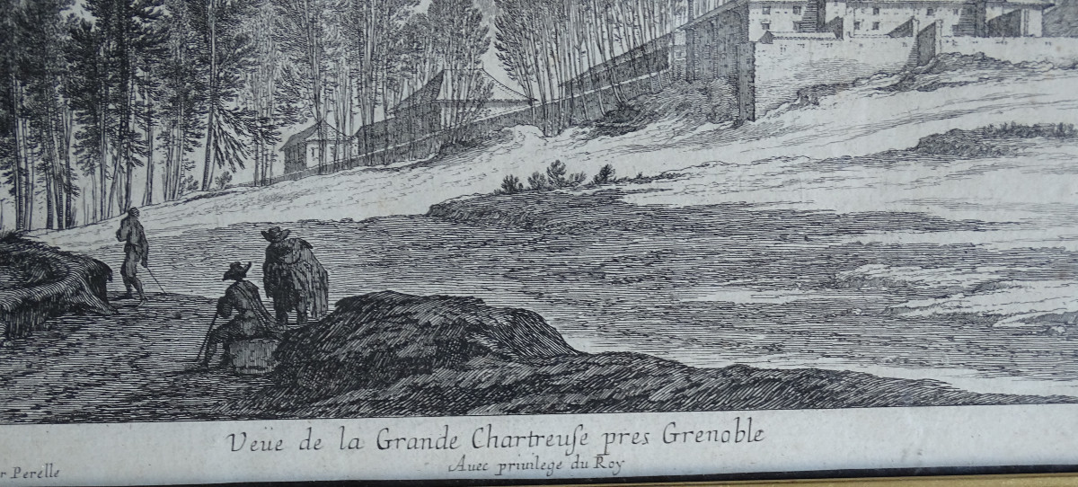 Israël Silvestre   Vue de la Grande Chartreuse 17ème-photo-4
