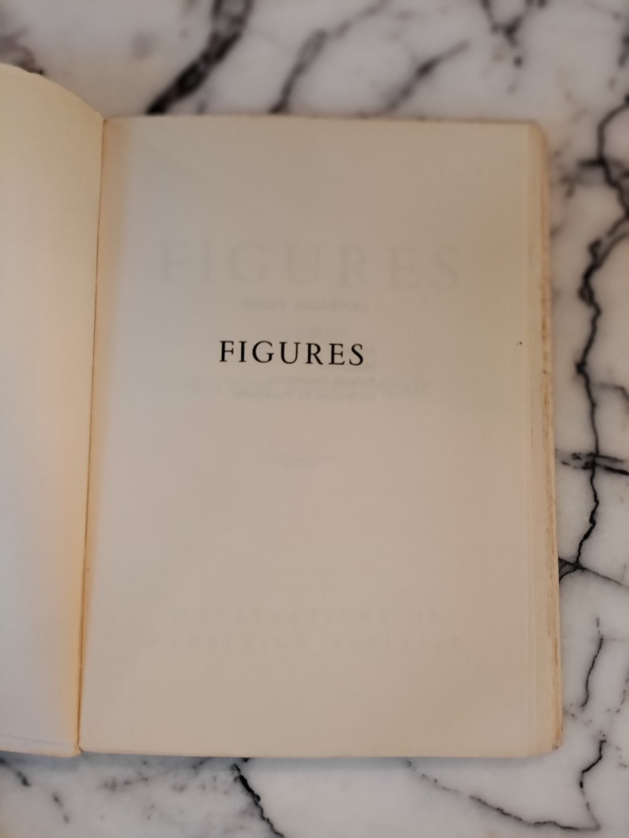 Figures Poèmes de Simonne Azaïs Année 1955-photo-3