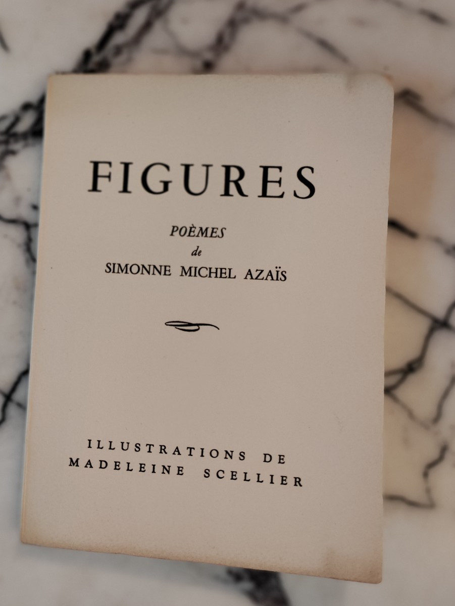 Figures Poèmes de Simonne Azaïs Année 1955