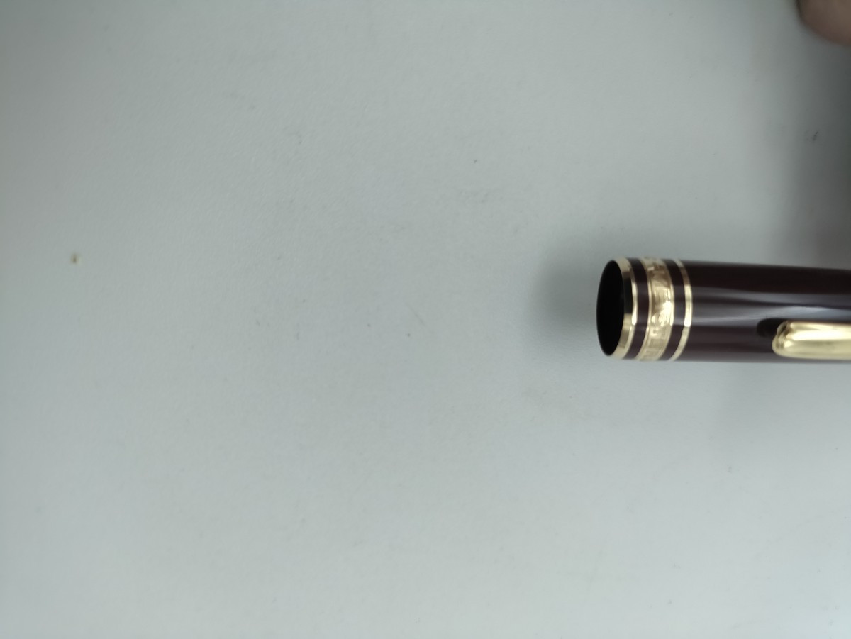 Meisterstuck Mont Blanc Stylo Plume Or-photo-4