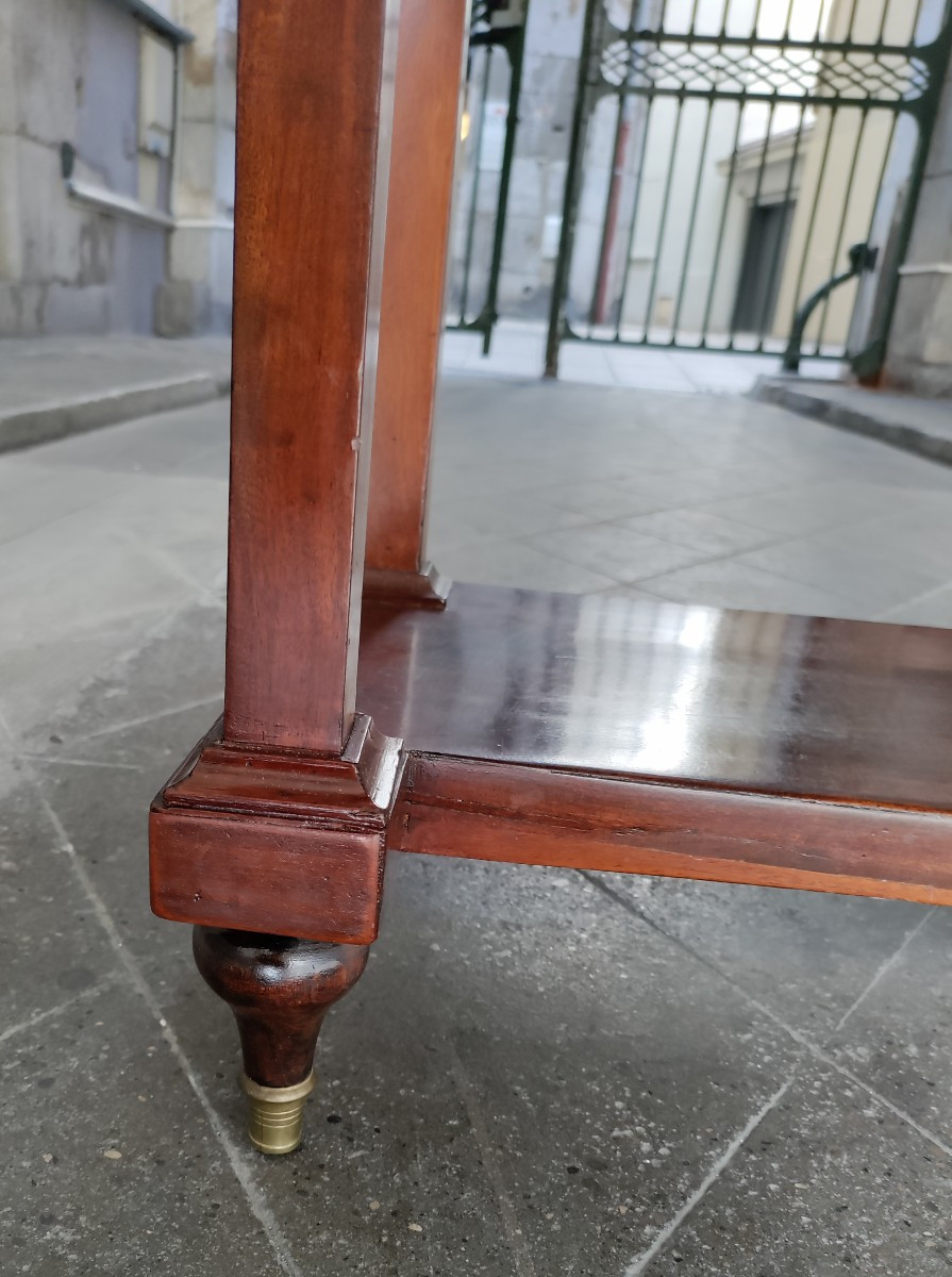 Table Chiffonnière en Acajou Empire-photo-1