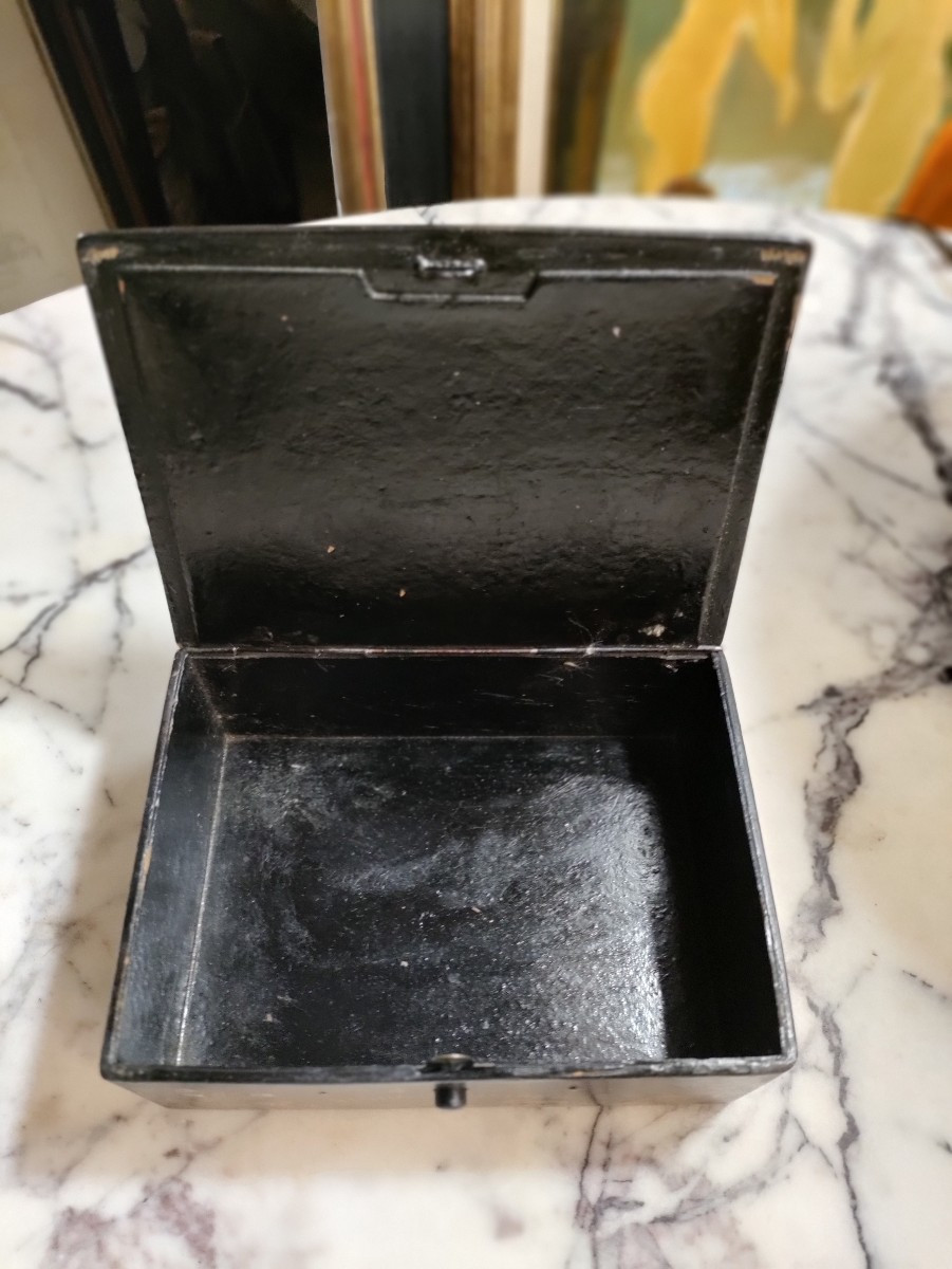 Coffret en papier mâché fin 19 ème/1900-photo-2