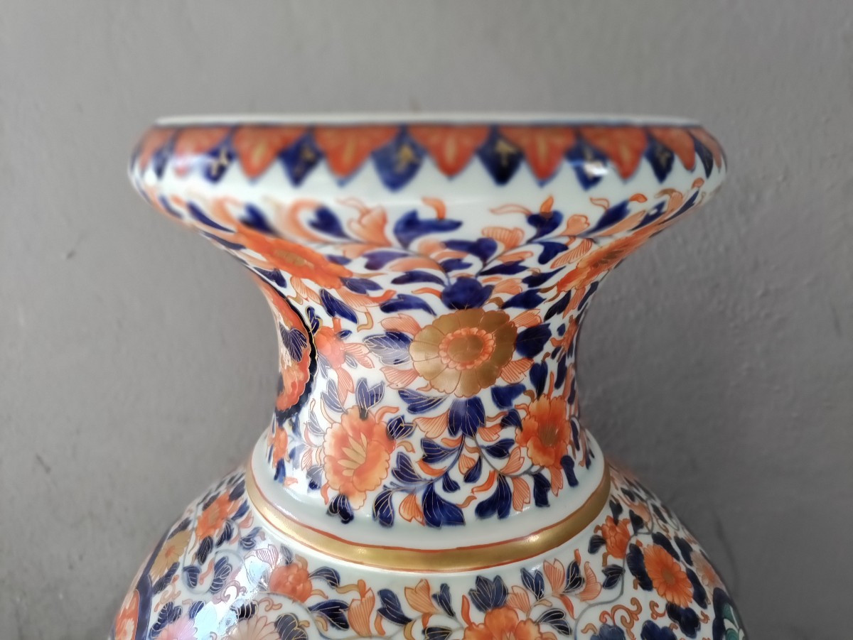 Imari Grand Vase Japon 19ème-photo-4