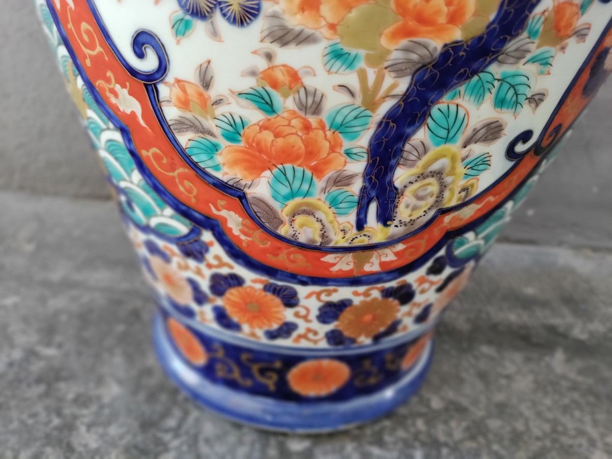 Imari Grand Vase Japon 19ème-photo-1