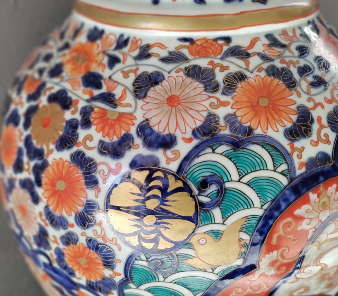 Imari Grand Vase Japon 19ème-photo-3