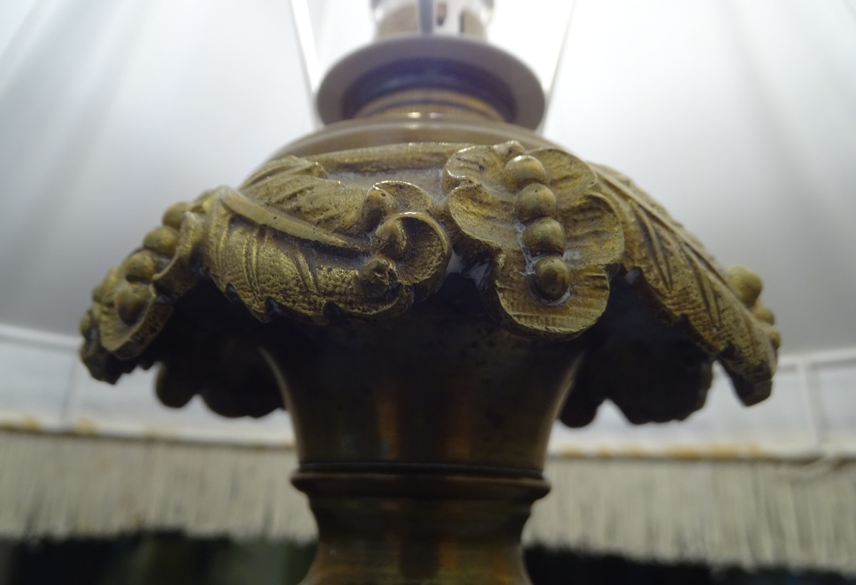 Porcelain Lamp 19th-photo-4