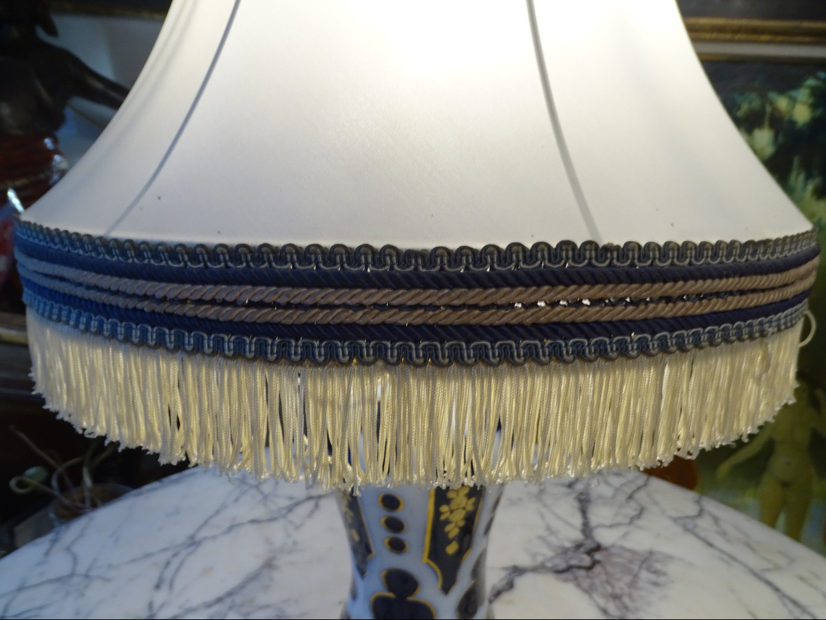 Porcelain Lamp 19th-photo-3