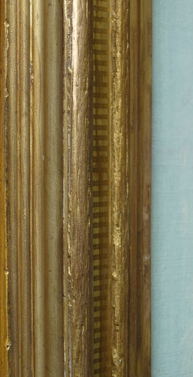 Ecole Française Huile sur Toile Paysage 19ème-photo-3