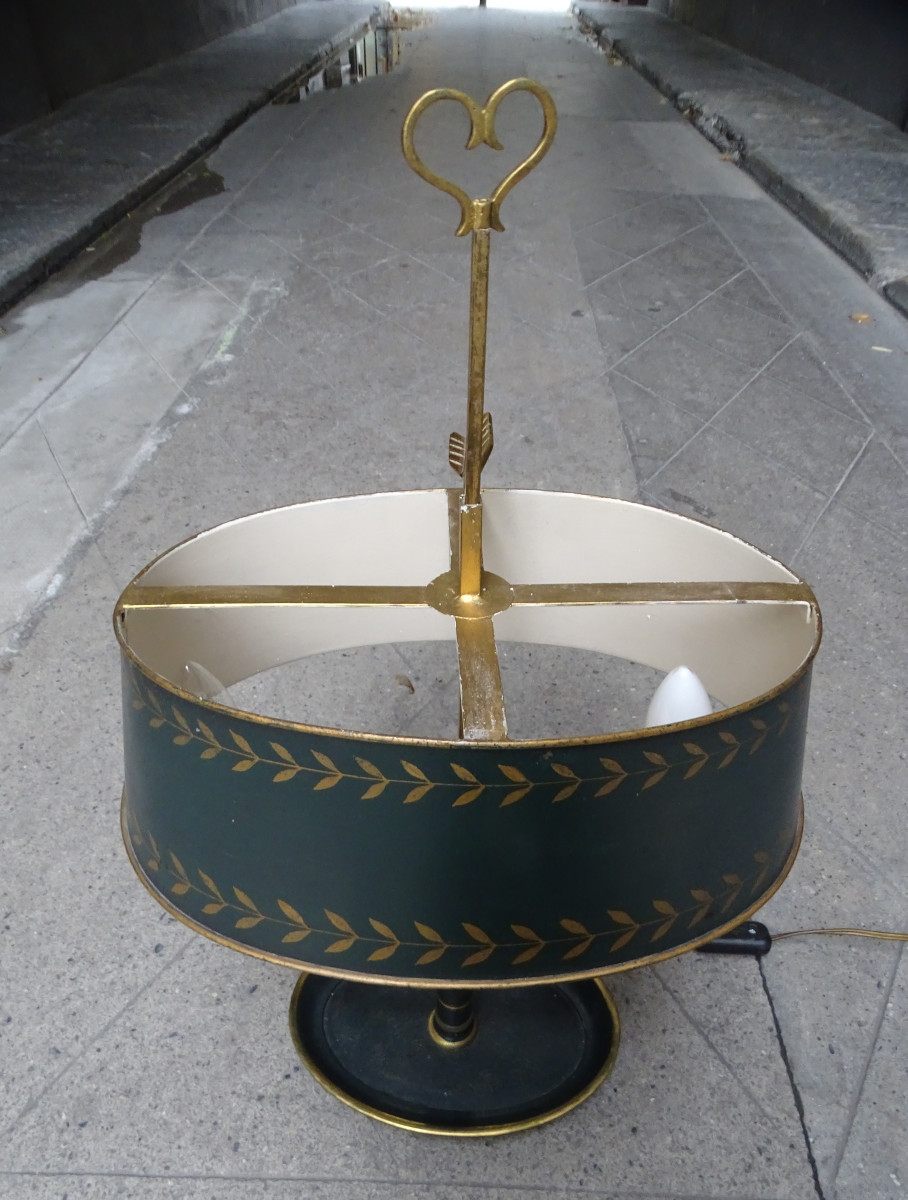 Lampe Bouillotte en Bronze  20ème-photo-4