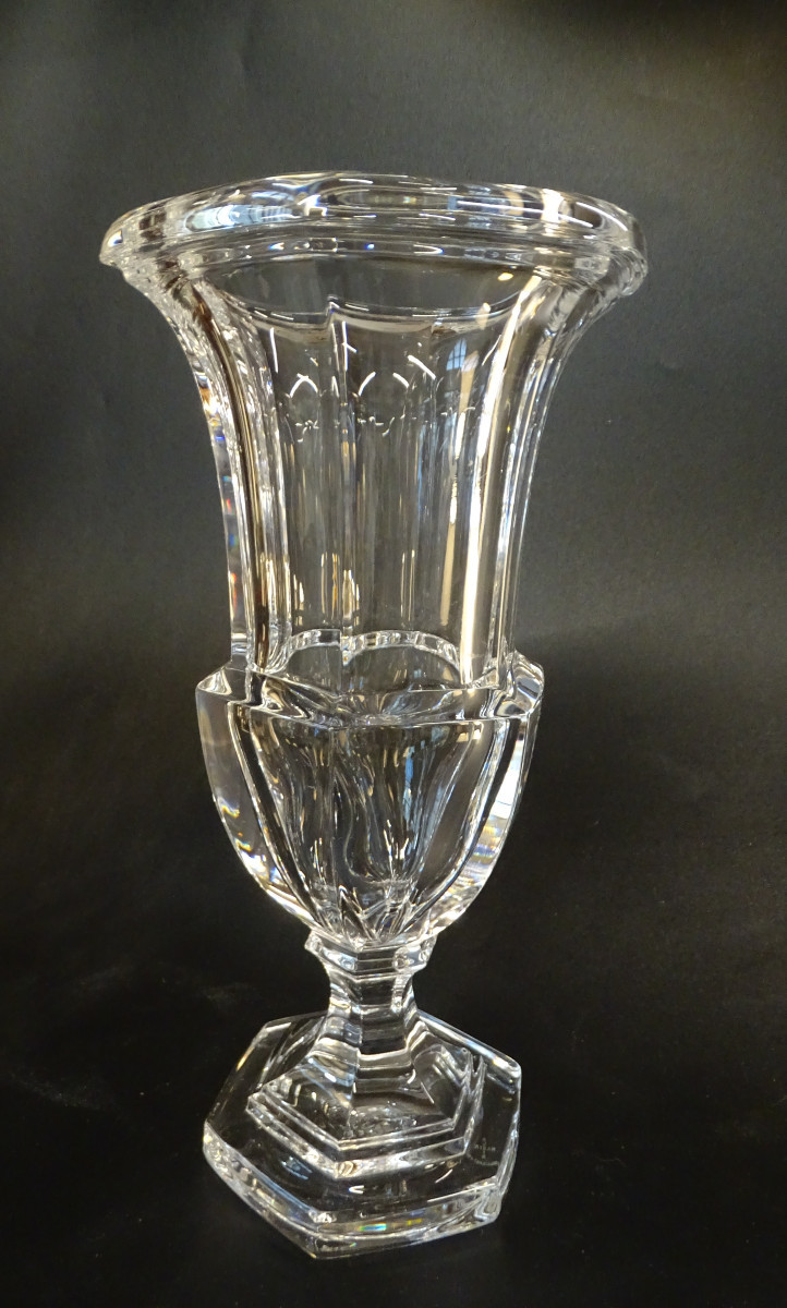 Vase en Cristal de Valéry Klein à Baccarat