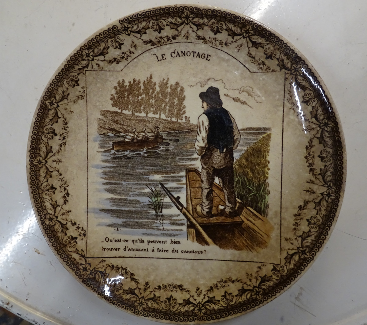 Sarreguemines  Plates On The Sport 190075-photo-2