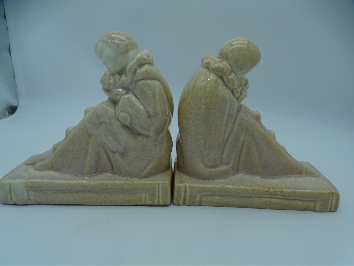 Serre-livres en Céramique Odyv Art Déco-photo-3