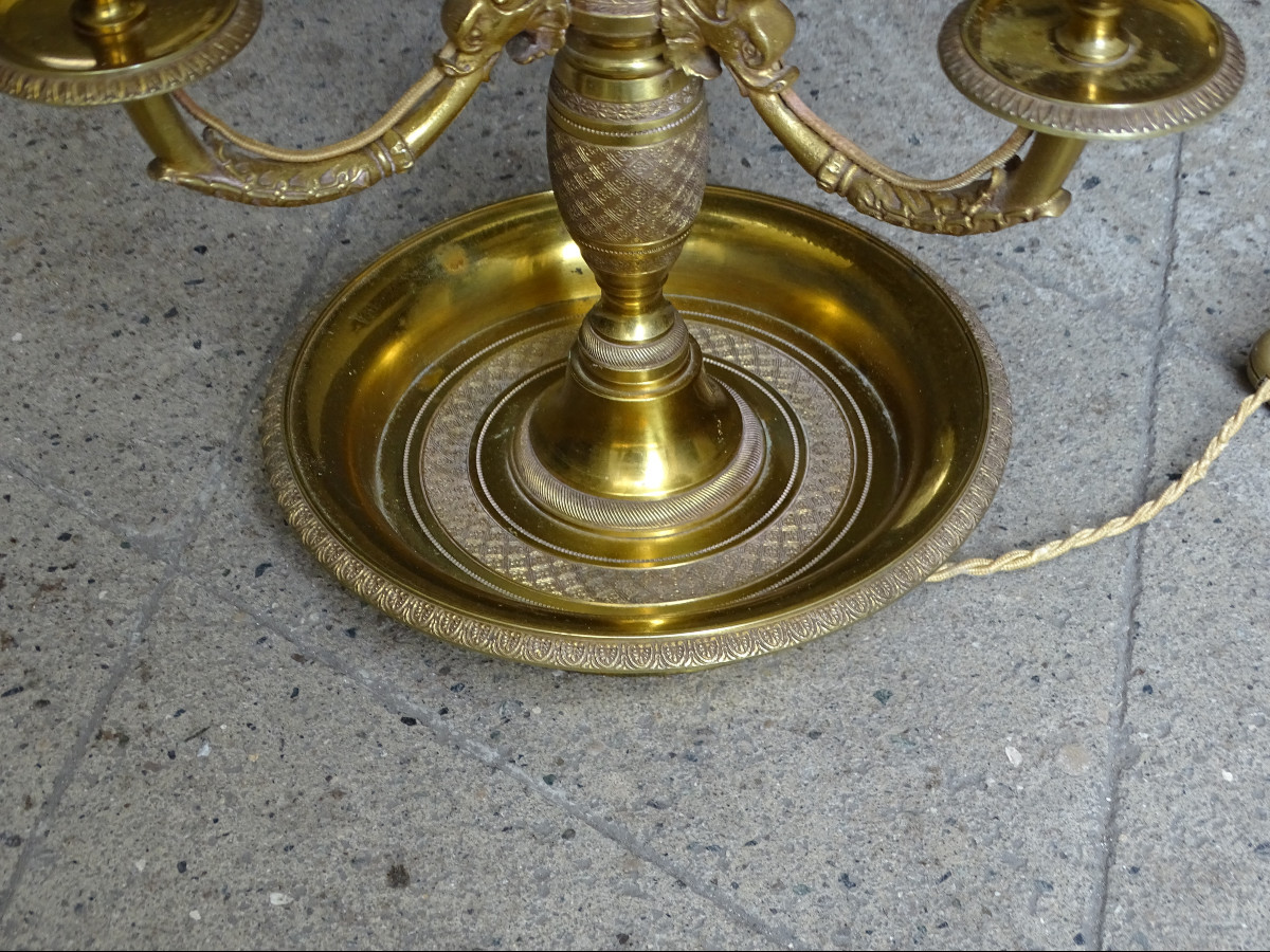 Gau 3-light Bouillotte Lamp -photo-5