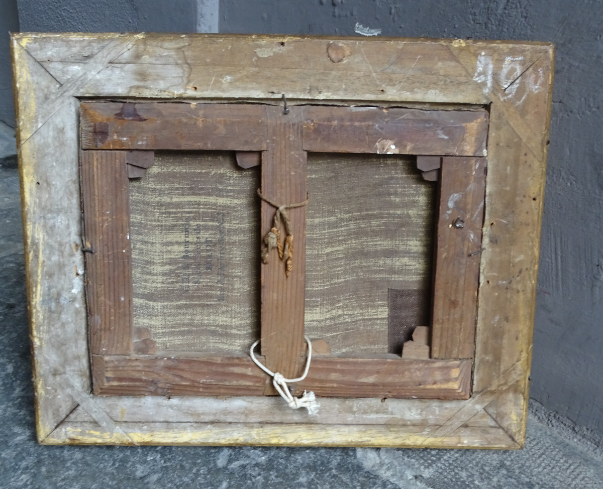 The Conversation Oil On Canvas 19th-photo-1