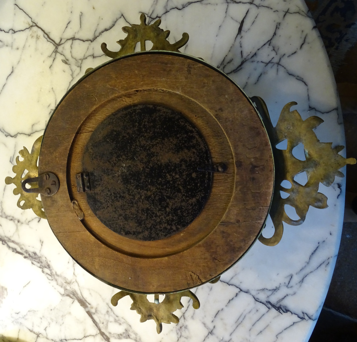 Wall Clock Known As A "baker's Clock", Circa 1900-photo-4