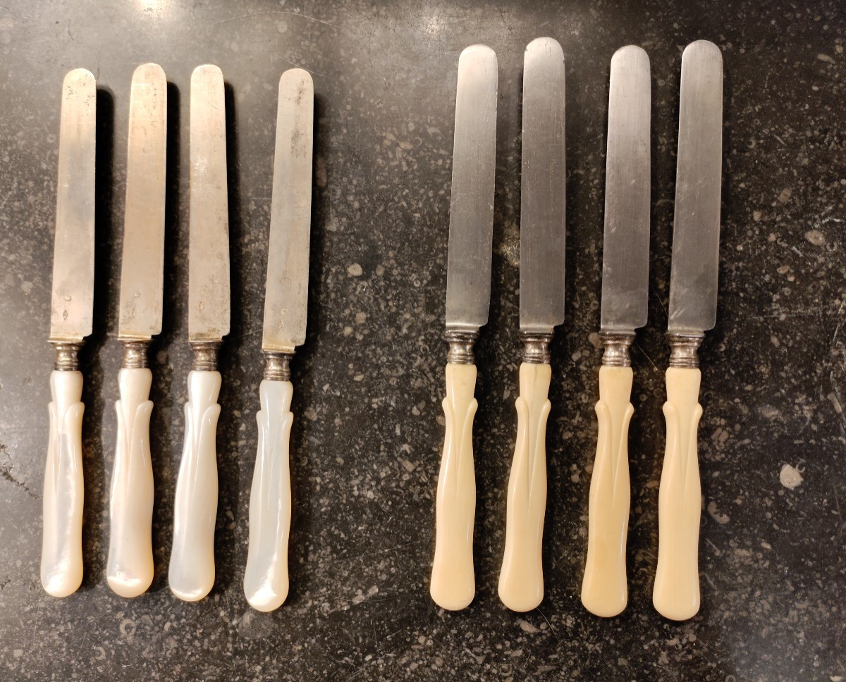 8 Dessert Knives (4+4)-photo-2