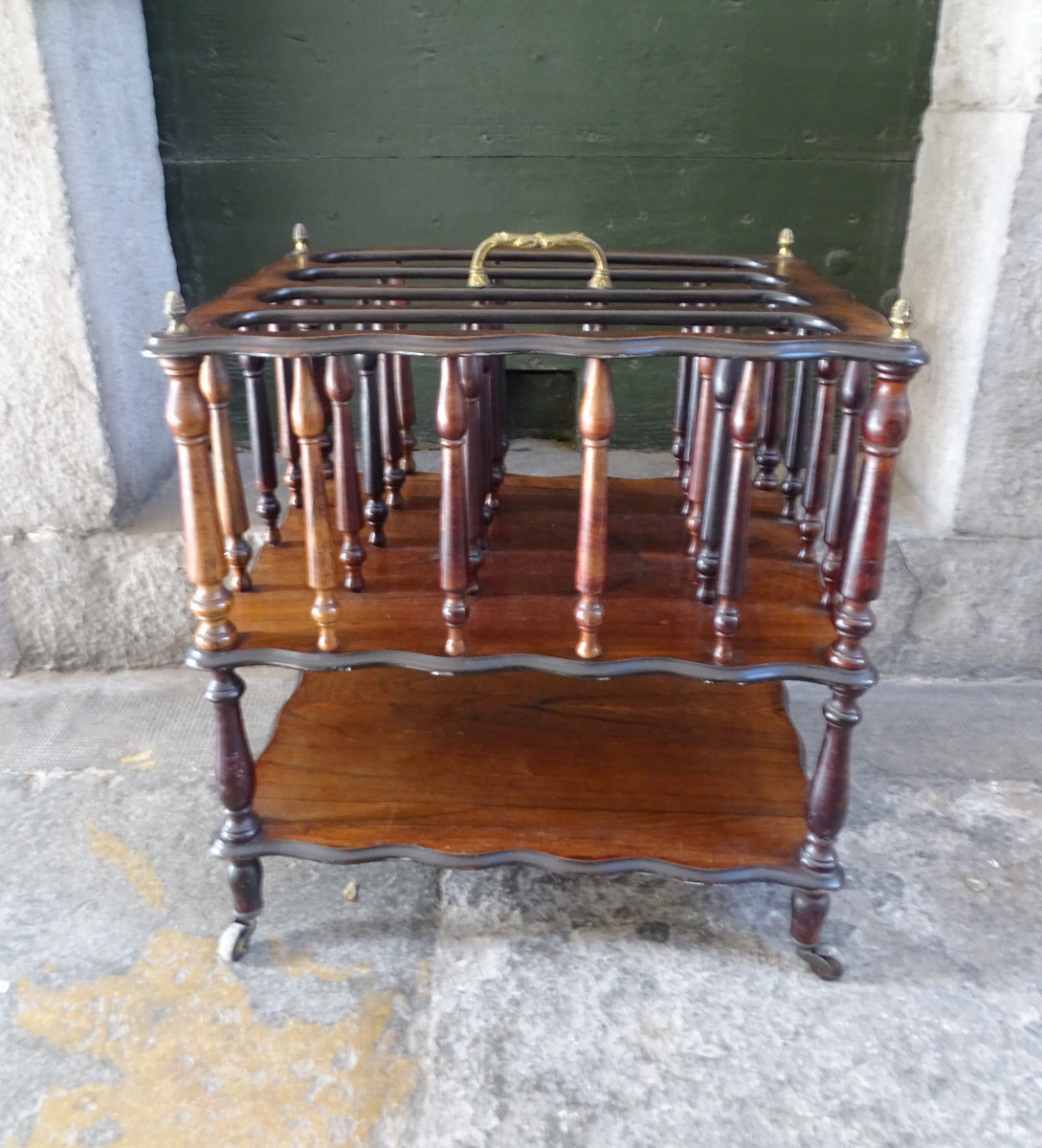 Porte-partitions en Palissandre et Bronze Napoléon III-photo-2