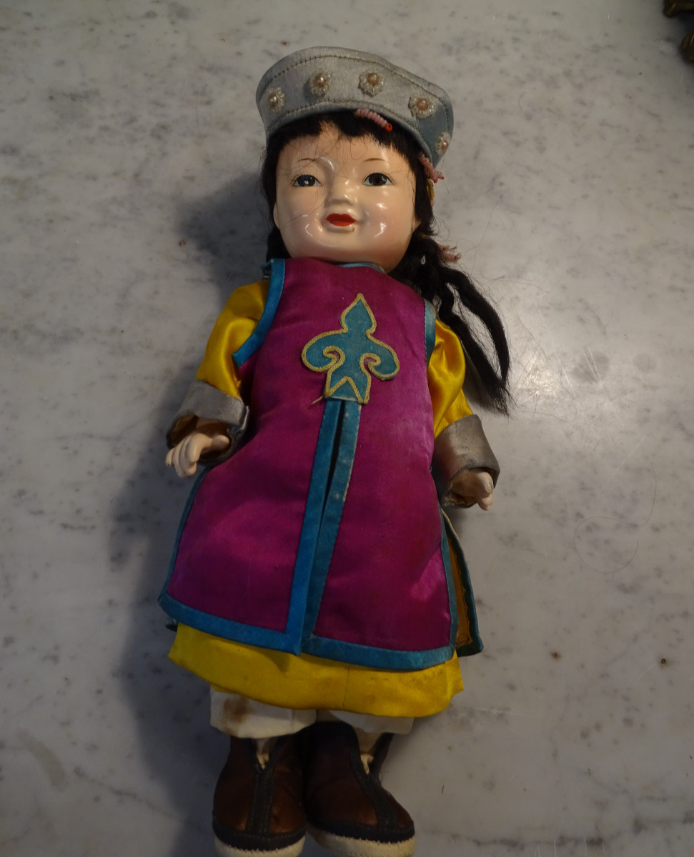Poupée Chinoise Années 50
