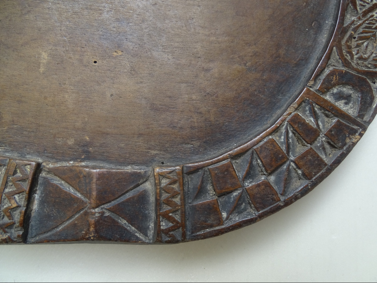 Antique Yoruba Divination Tray Nigeria-photo-3