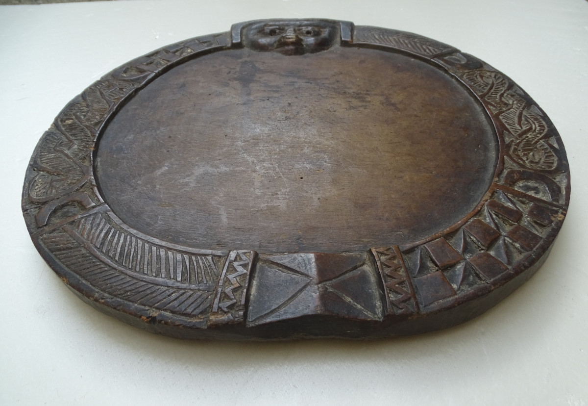 Antique Yoruba Divination Tray Nigeria-photo-4