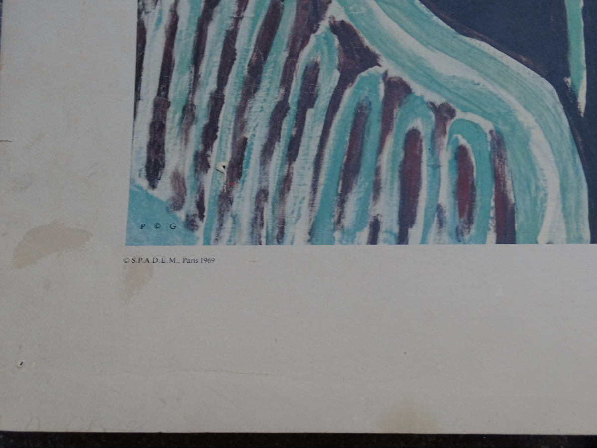 Matisse affiche  bocal aux poissons rouges 1959-photo-3