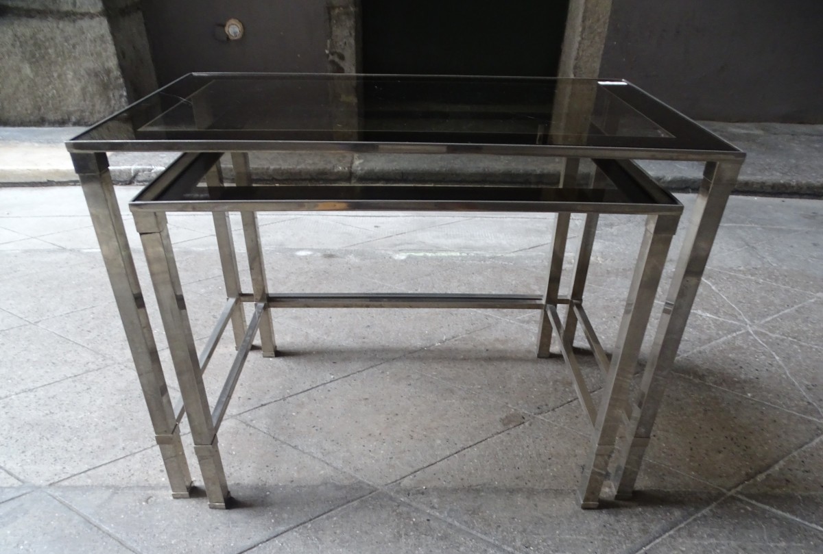 2 Nesting Tables 1950s