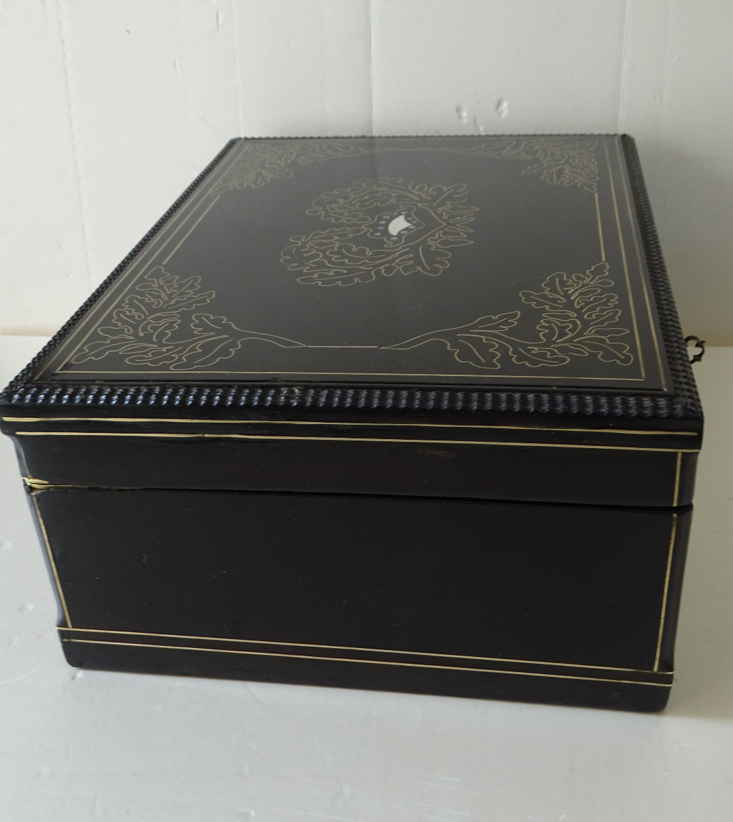 Rosewood, Ivory And Brass Fillet Case-photo-4