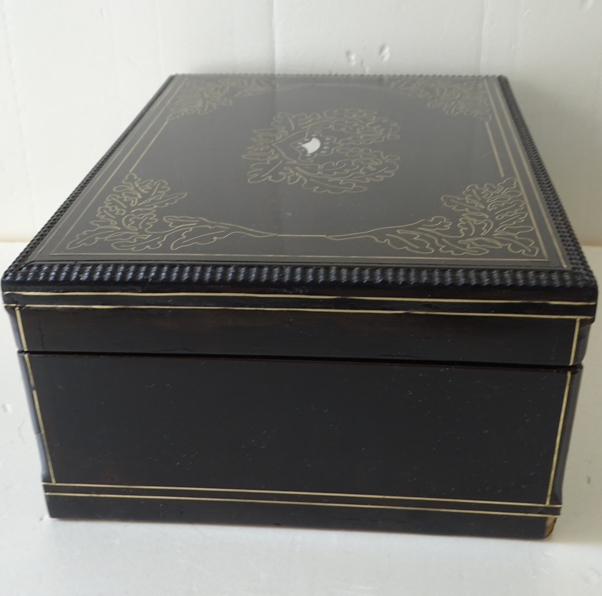 Rosewood, Ivory And Brass Fillet Case-photo-2