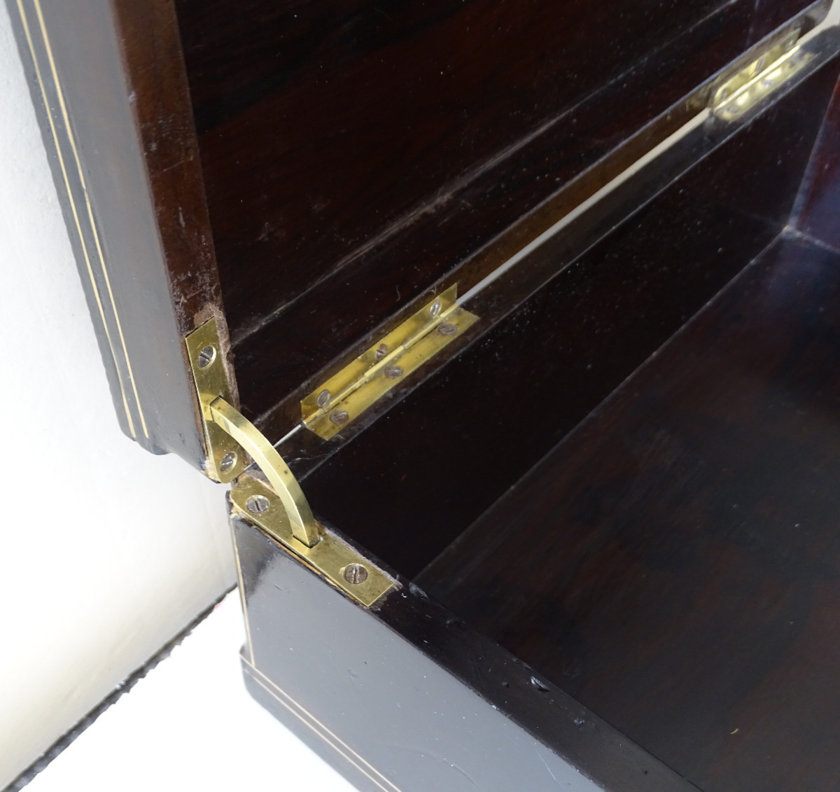 Rosewood, Ivory And Brass Fillet Case-photo-4