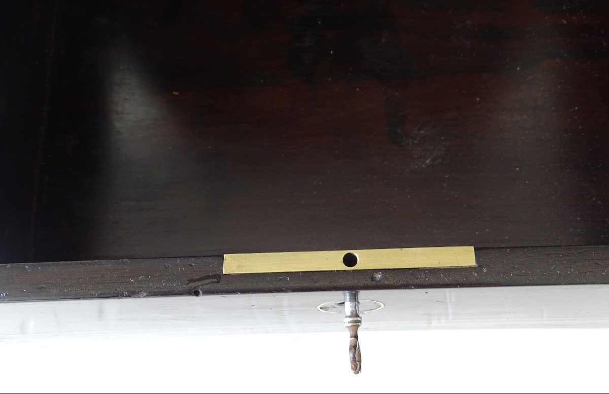 Rosewood, Ivory And Brass Fillet Case-photo-5