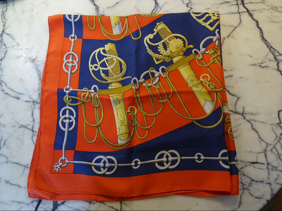 Hermès Carré "Cliquetis" -photo-3