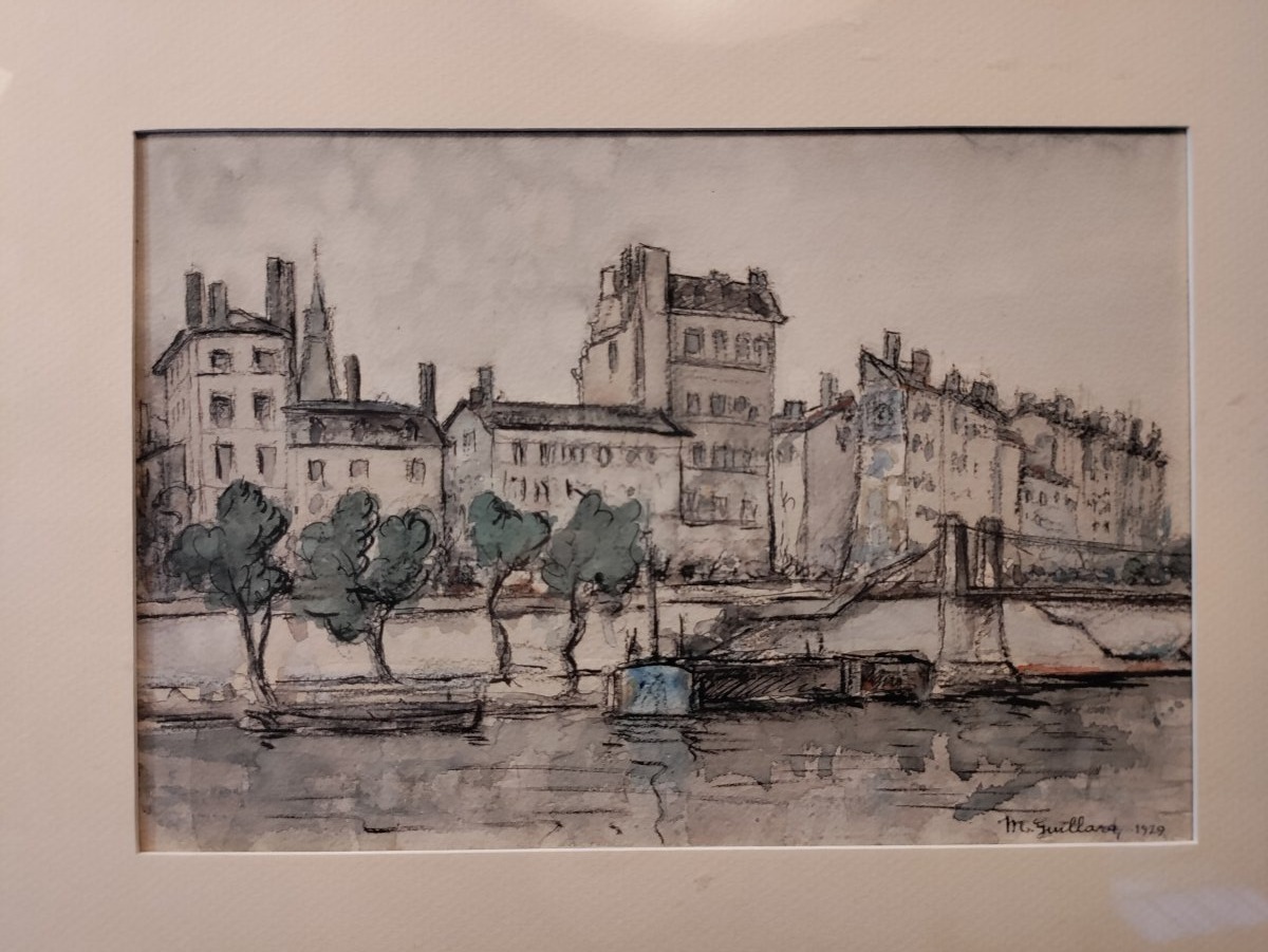 Guillard Aquarelle Quais de Saône -photo-2