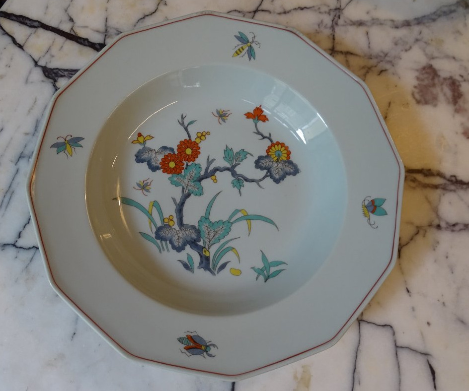 Bernardaud Limoges 10 Porcelain Soup Plates-photo-2