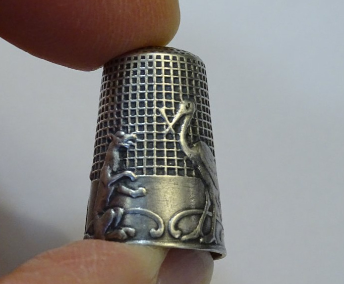 Silver Thimble The Fox  And The Stork