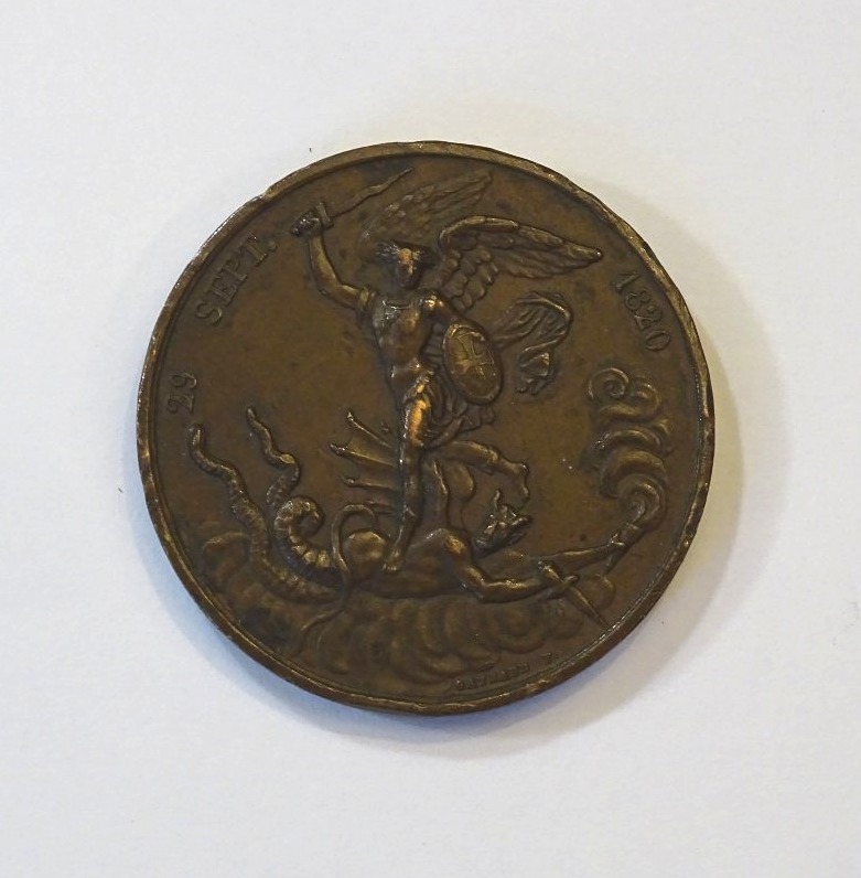 Count Of Chambord's Birth Medal -photo-2