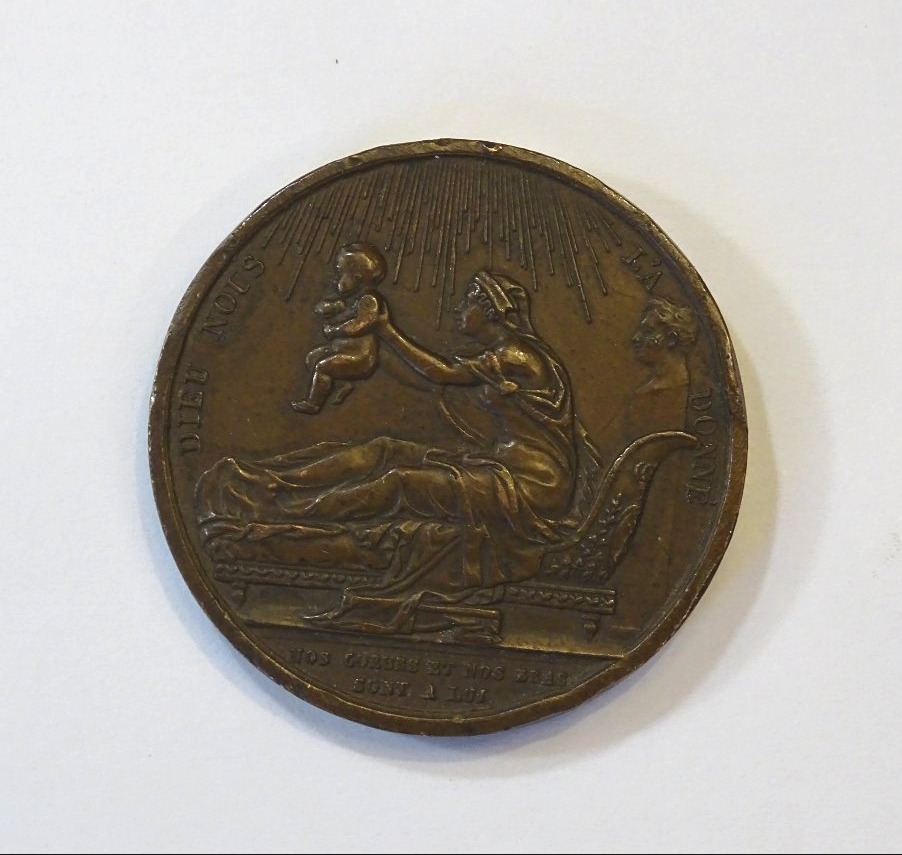 Count Of Chambord's Birth Medal 