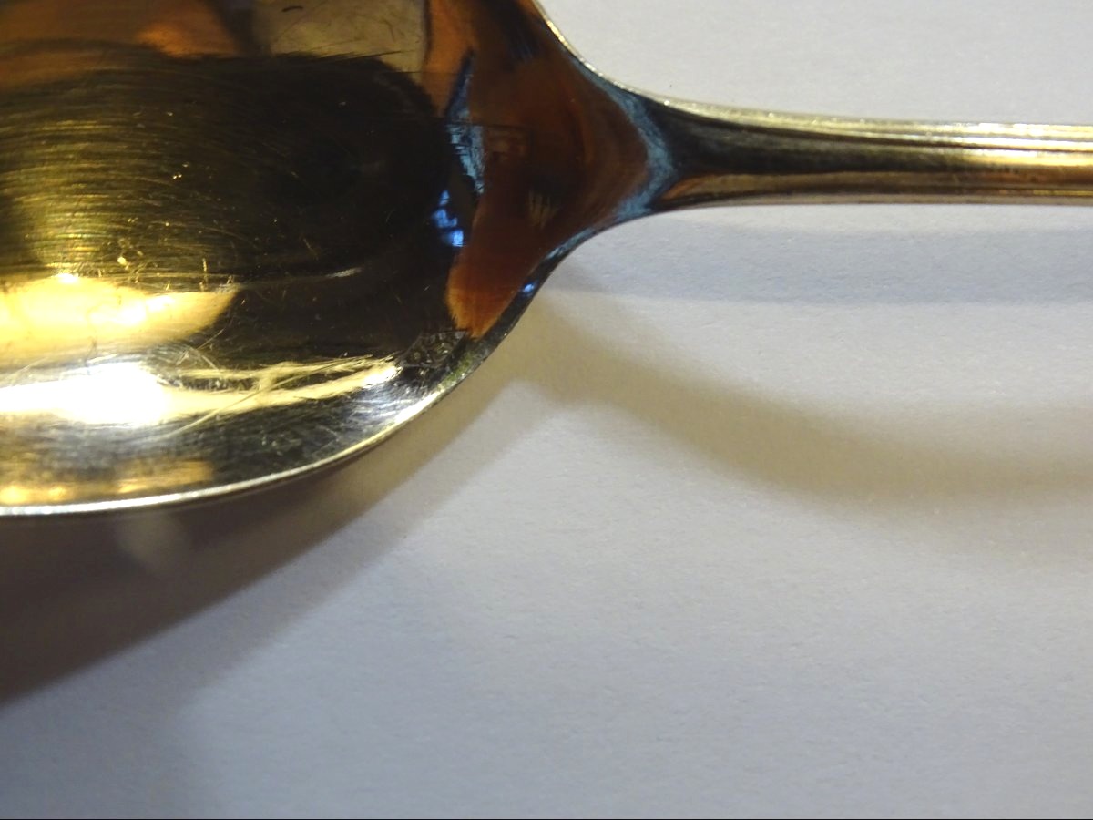 5 cuillères à café en Vermeil 19ème-photo-1