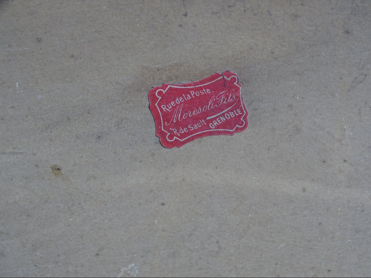 Pierre Calès Summer-themed Chantourne Oil On Cardboard -photo-2