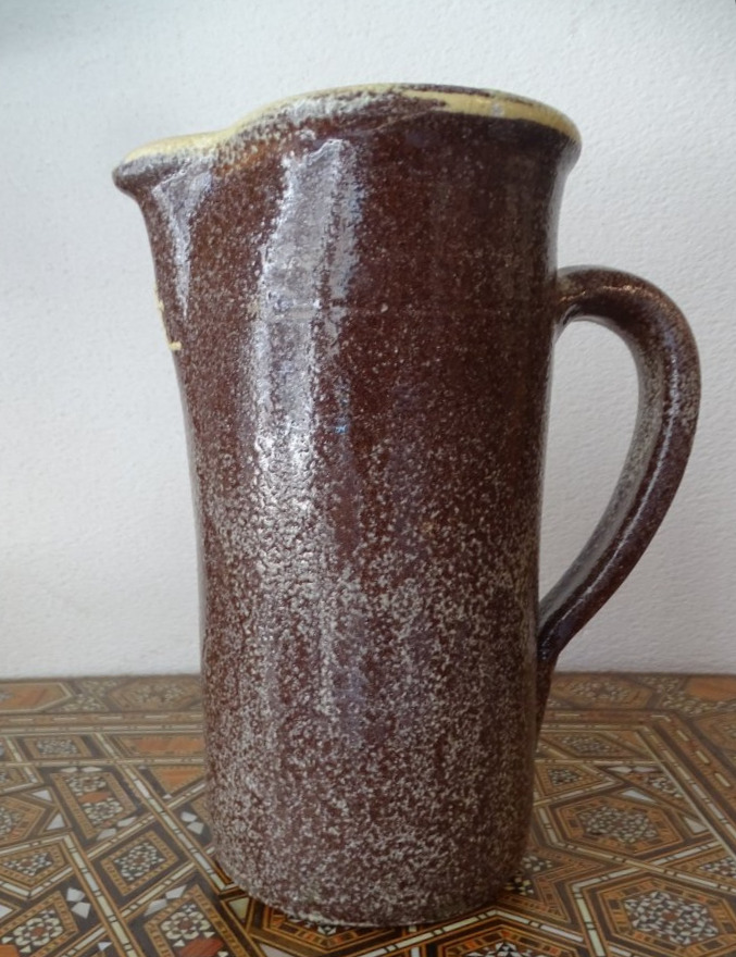 Pierre Pêcheur Glazed Terracotta Pitcher-photo-3